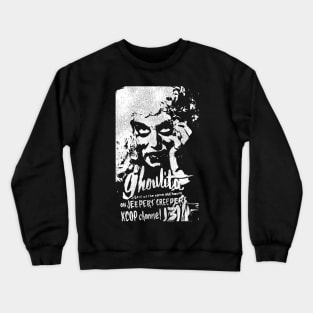 Ghoulita Jeepers Creepers Theater Horror Host KCOP LA Crewneck Sweatshirt